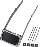 CYCLE VISIONS LP Plate Frame & Mount with Tag Light - FLSL - Black CV4665B