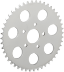 DRAG SPECIALTIES Rear Sprocket - Dished - 47 Tooth - Chrome - Big Twin/XL 19433P