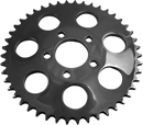 DRAG SPECIALTIES Rear Sprocket - Dished - 49 Tooth - Gloss Black - Big Twin 16425EB