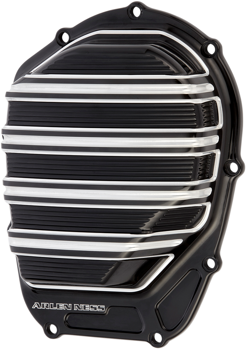 ARLEN NESS Cam Cover - 10 Gauge - Black Anodized with Machined Accents - M8 03-983