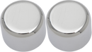DRAG SPECIALTIES Docking Covers - Short - Chrome C77-0100C