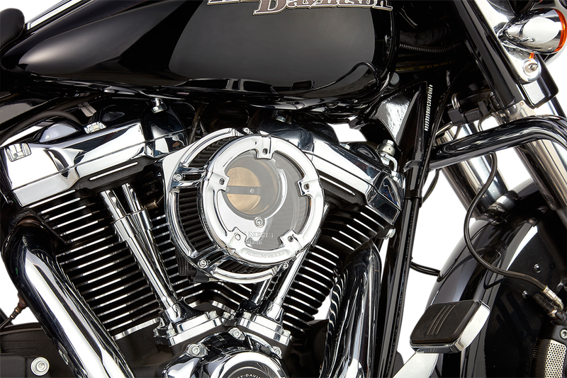 ARLEN NESS Method* Clear Series Air Cleaner - Chrome 18-971