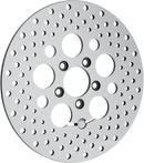 DRAG SPECIALTIES Drilled Brake Rotor - Rear - 11.8" - Touring B06-0189ASP