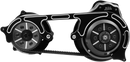 BELT DRIVES LTD. Open Belt Drive - 2" - Black - '07-'17 Softail TC2PS-2-B