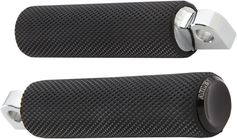ARLEN NESS Foot Pegs - Knurled - Black 07-925
