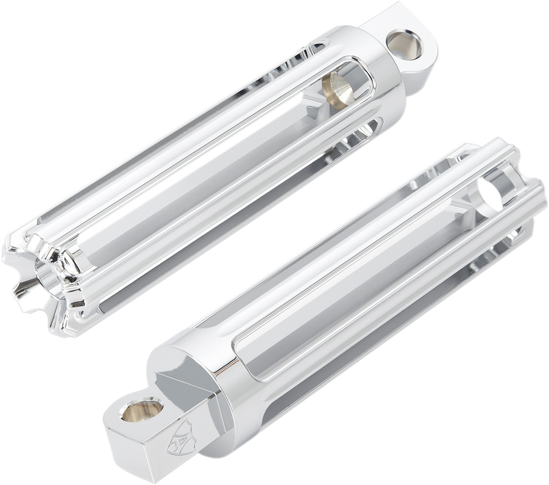 ARLEN NESS Foot Pegs - 10 Gauge - Chrome 06-104