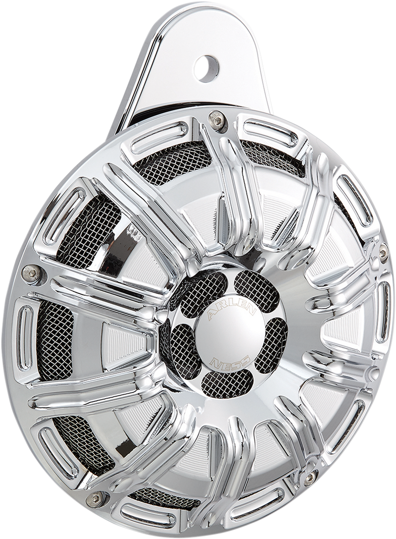 ARLEN NESS Custom Horn - 10 Gauge - Chrome - Universal 70-251