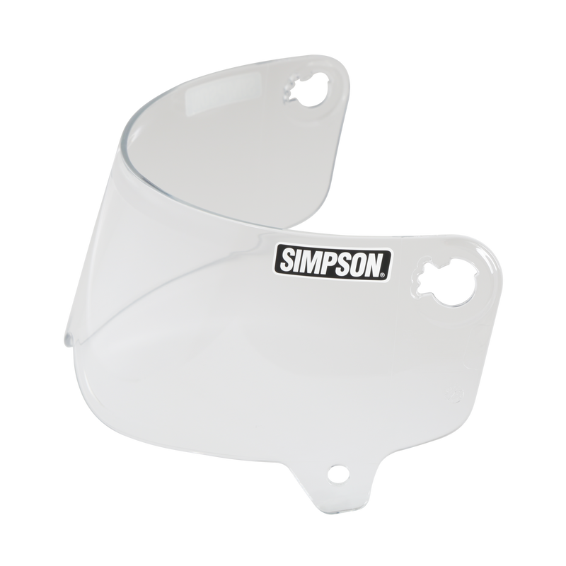 Simpson Helmet Shield - Outlaw Bandit - Clear - M/XXL