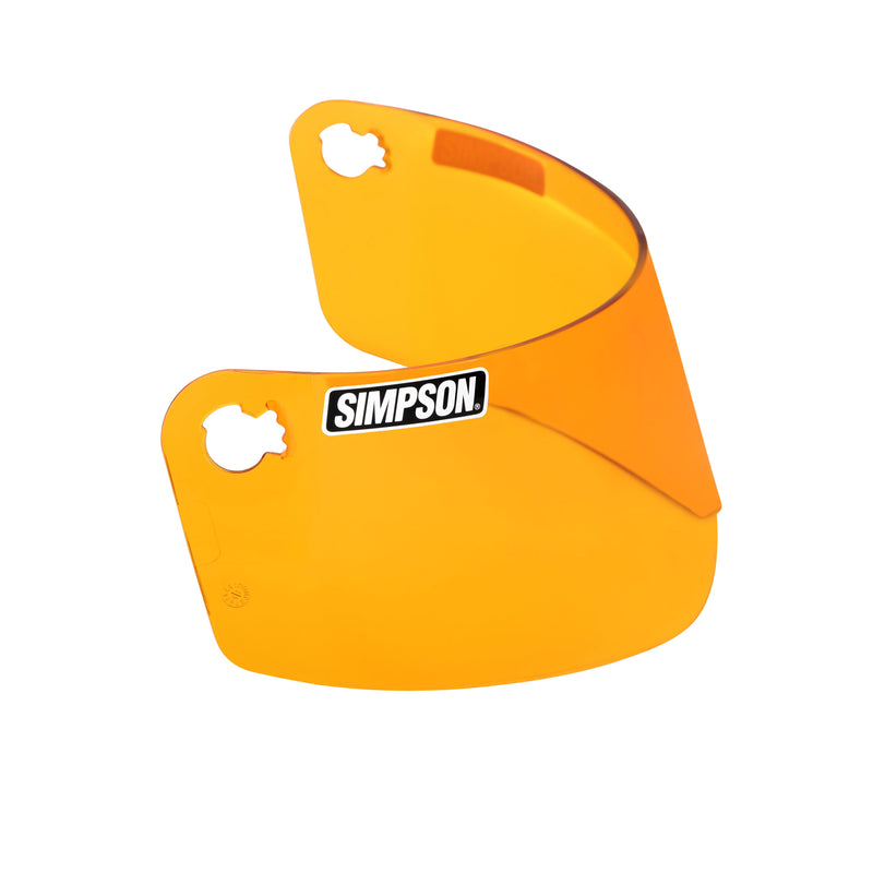 Simpson Helmet Shield - Outlaw Bandit - Amber - XS/S