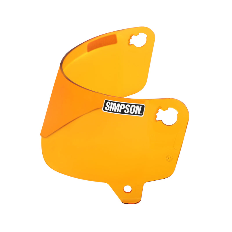 Simpson Helmet Shield - Outlaw Bandit - Amber - XS/S