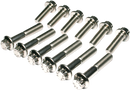 FEULING PARTS Fastener Kit - Rocker Cover - 12-Point/Dress-Up - Twin Cam 3040