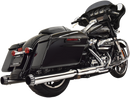BASSANI XHAUST 4" QNT Mufflers - Chrome 1F72QNT5