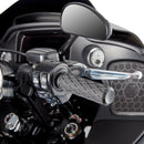 Arlen Ness Diamond Grips - Cable - Black Anodized