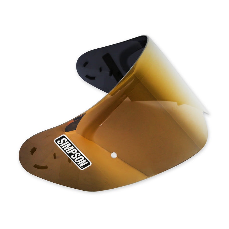 Simpson Helmet Shield - Ghost & Speed Bandit - Gold