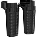 Arlen Ness Method Performance Bagger Fork Guards - 2014‑2022 Touring Models - Black Anodized