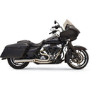 Bassani Road Rage III 2:1 Exhaust - 1995-2016 Touring Models - Stainless Steel - Cobalt Cycles