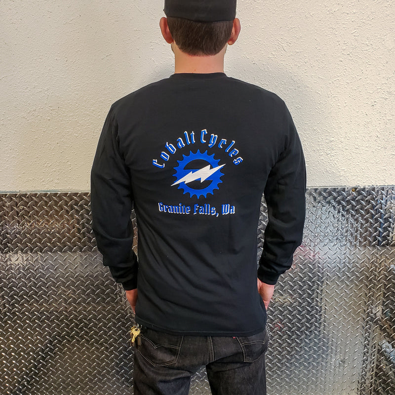 Cobalt Cycles Classic Logo Long Sleeve Shirt