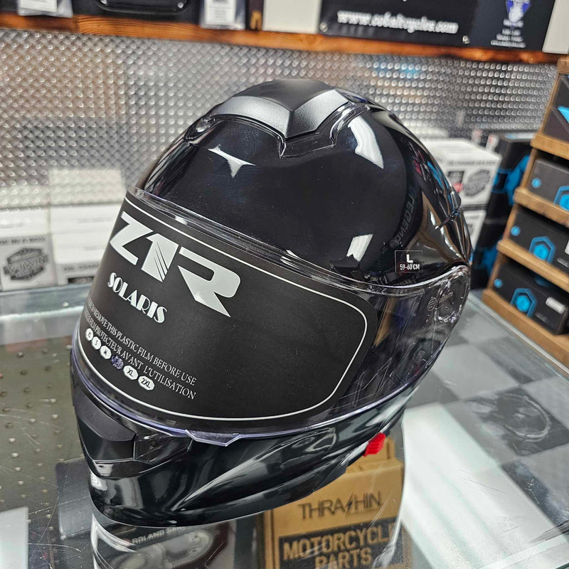 CLOSEOUT Z1R Solaris Modular Helmet - Gloss Black