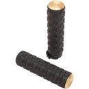 Arlen Ness Air Trax Grips - Cable - Brass