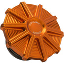 Arlen Ness Gas Cap - 10 Gauge - Orange