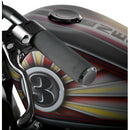 Arlen Ness Fusion Knurled Grips - Cable - Black Anodized