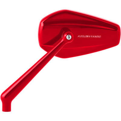 Arlen Ness Mini Stocker Mirror - Left - Red