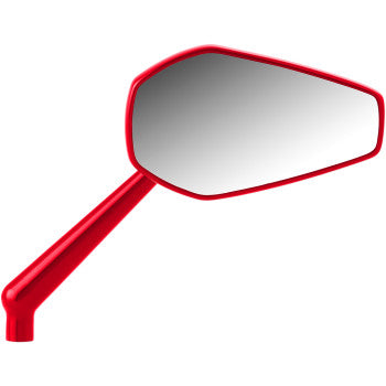 Arlen Ness Mini Stocker Mirror - Right - Red