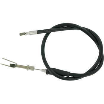 Barnett High-Efficiency Black Vinyl Clutch Cable - 1952-1967 Big Twin with Mouse Trap