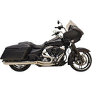 Bassani Xhaust Road Rage III 2:1 Exhaust - 1999-2016 Touring Models - Long - Straight Can - Stainless Steel