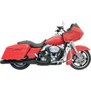 Bassani Xhaust Road Rage 2:1 B4 Exhaust System - 1995-2016 FL - Megaphone - Black