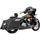 Bassani Xhaust Road Rage II B1 Power 2:1 Exhaust - 1995-2016 Touring Models - Straight - Black