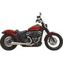 Bassani Road Rage 2:1 Exhaust System - 2018-2020 M8 Softail - Straight Can - Stainless Steel - Cobalt Cycles