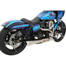 Bassani Road Rage III 2:1 Exhaust System - 1991-2017 Dyna - Stainless Steel - Cobalt Cycles