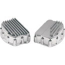 Custom Cycle Engineering Finned Rocker Covers - 1948-1965 - Polished - Cobalt Cycles