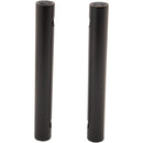 LA Choppers Kage Fighter T-Bar Handlebar Riser - 10" - Flat Black