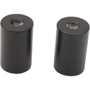 LA Choppers Kage Fighter T-Bar Handlebar Riser - 2" - Flat Black