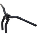 LA Choppers Kage Fighter T-Bar Handlebar w/ Pullback - 11" - Matte Black