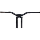 LA Choppers Kage Fighter T-Bar Handlebar w/ Pullback - 11" - Matte Black