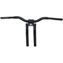 LA Choppers Kage Fighter T-Bar Handlebar w/ Pullback - 13" - Matte Black