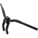 LA Choppers Kage Fighter T-Bar Handlebar w/ Pullback - 9" - Black