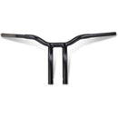 LA Choppers One Piece Kage Fighter T-Bar Handlebar w/ Pullback - 12" - Black