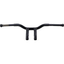 LA Choppers One Piece Kage Fighter T-Bar Handlebar w/ Pullback - 8" - Black
