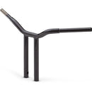 LA Choppers One Piece Kage Fighter T-Bar Handlebar w/ Straight Risers - 14" - Black