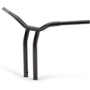 LA Choppers One Piece Kage Fighter T-Bar Handlebar w/ Pullback - 16" - Black