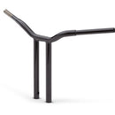 LA Choppers One Piece Kage Fighter T-Bar Handlebar w/ Straight Risers - 16" - Black