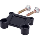 LA Choppers T-Bar Handlebar Adapter - FLH - Black