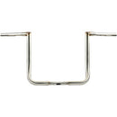CLOSEOUT LA Choppers 1-1/4" Twin Peaks Touring Handlebars - 14" - Stainless Steel
