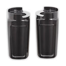 Arlen Ness Method Performance Bagger Fork Guards - 2014‑2022 Touring Models - Black Anodized