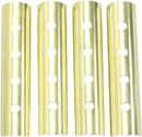 Old-Stf Brass Four Hole Pushrod Clips - 1966-1999 Big Twins | 1940-1947 Knuckleheads