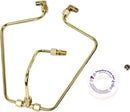 Old-Stf Brass Rocker Box Split Oil Line - 1966-1984 Shovelheads